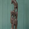 Animals Figurative Wooden Sculpture