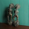 Figurative Door Handles In Brass Set Of 2