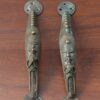 Brass Door Handle Dokra Figure Set Of 2