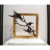 Wire Mural Frame - Nesting Birds